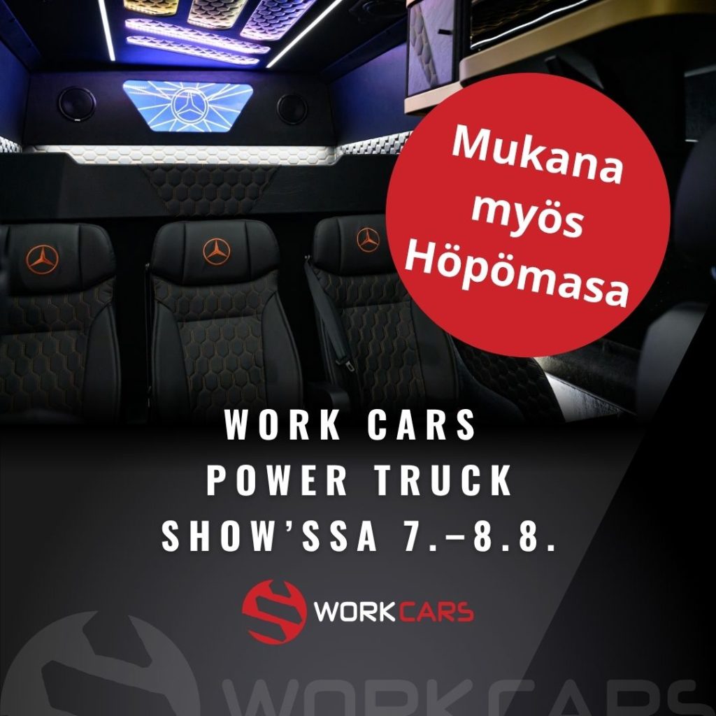 Work Cars Power Truck Show'ssa 7.–8.8. 